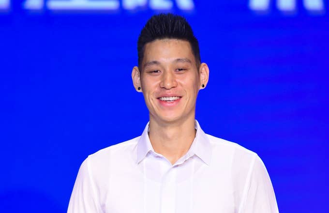 NBA player Jeremy Lin of the Toronto Raptors