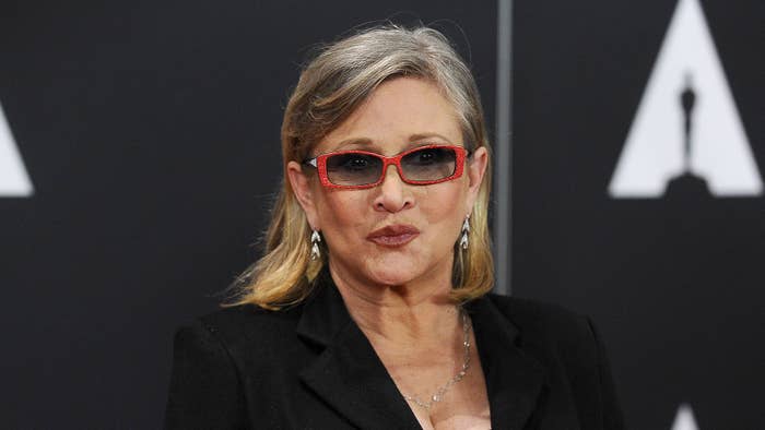 This is an image of Carrie Fisher