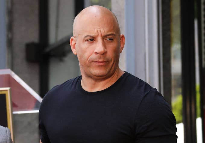 This is a picture of Vin Diesel.