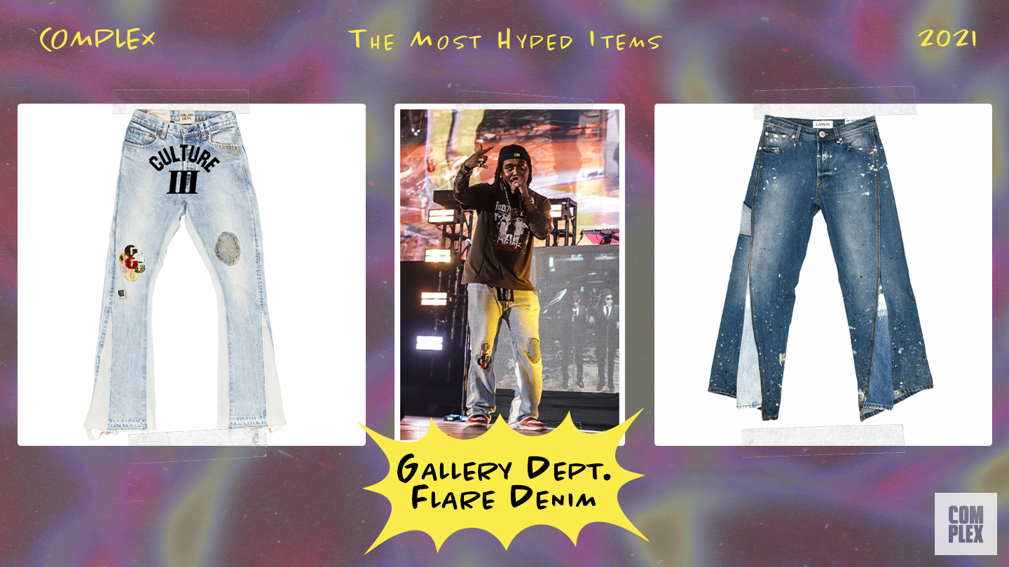 Most Hyped 2021 Gallery Dept. Flare Denim