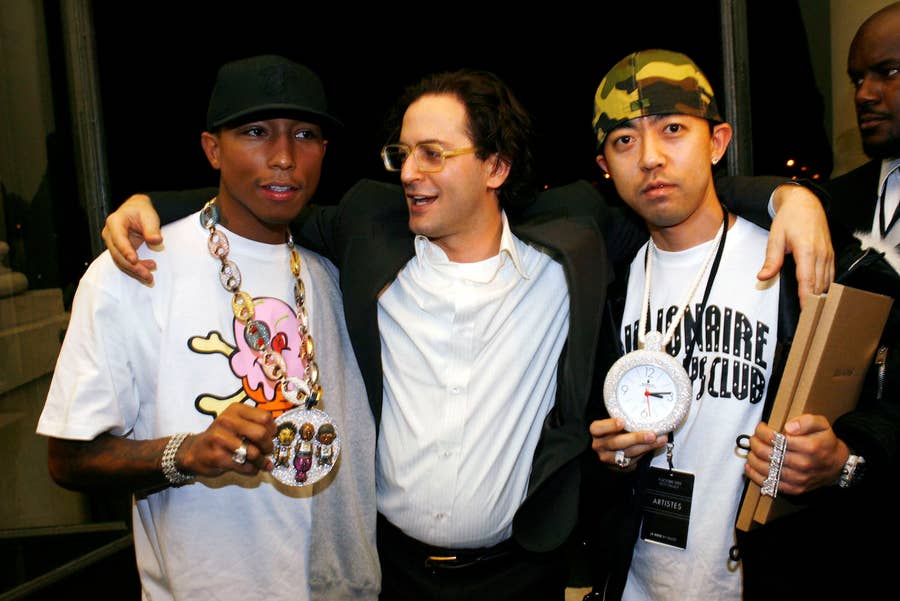 LOUIS VUITTON Pharrell Williams Nigo Purple Millionaire Sunglasses with  Gold LV
