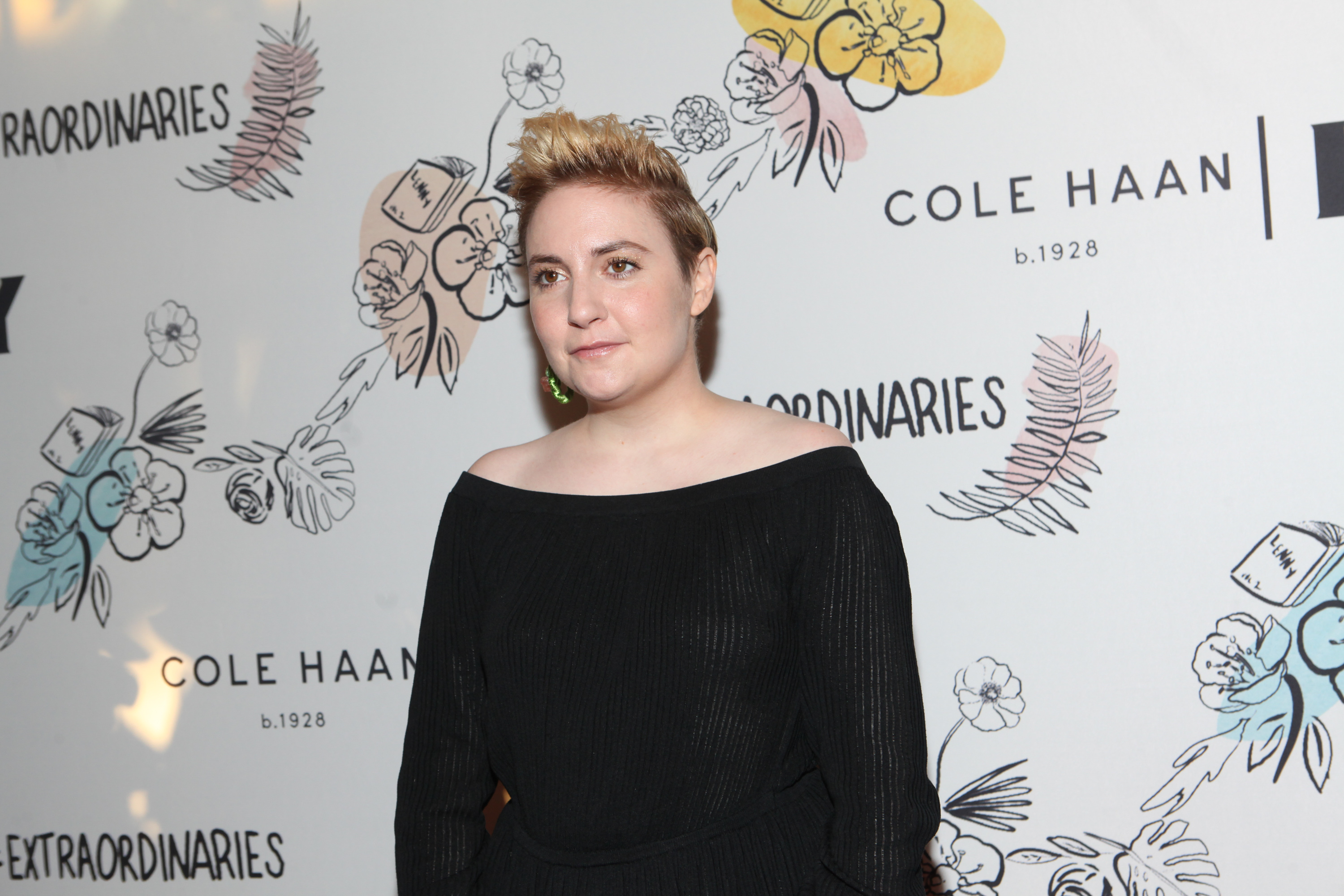Lena Dunham attends the 2nd Anniversary of Lenny