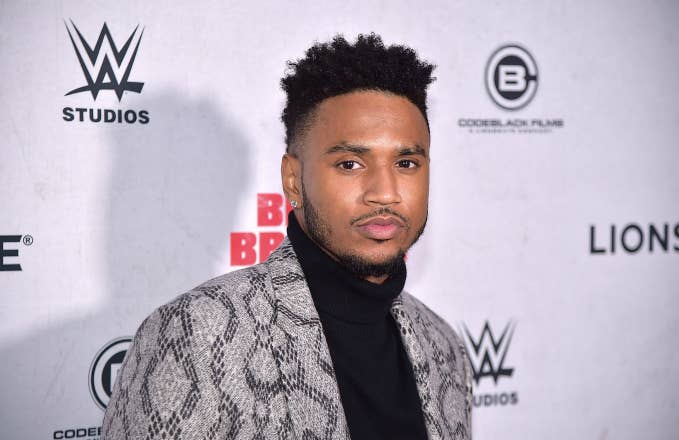 Trey Songz attends the &quot;Blood Brother&quot; New York Screening at Regal Battery Park 11