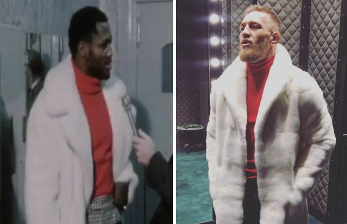 Conor mcgregor 2024 shearling jacket