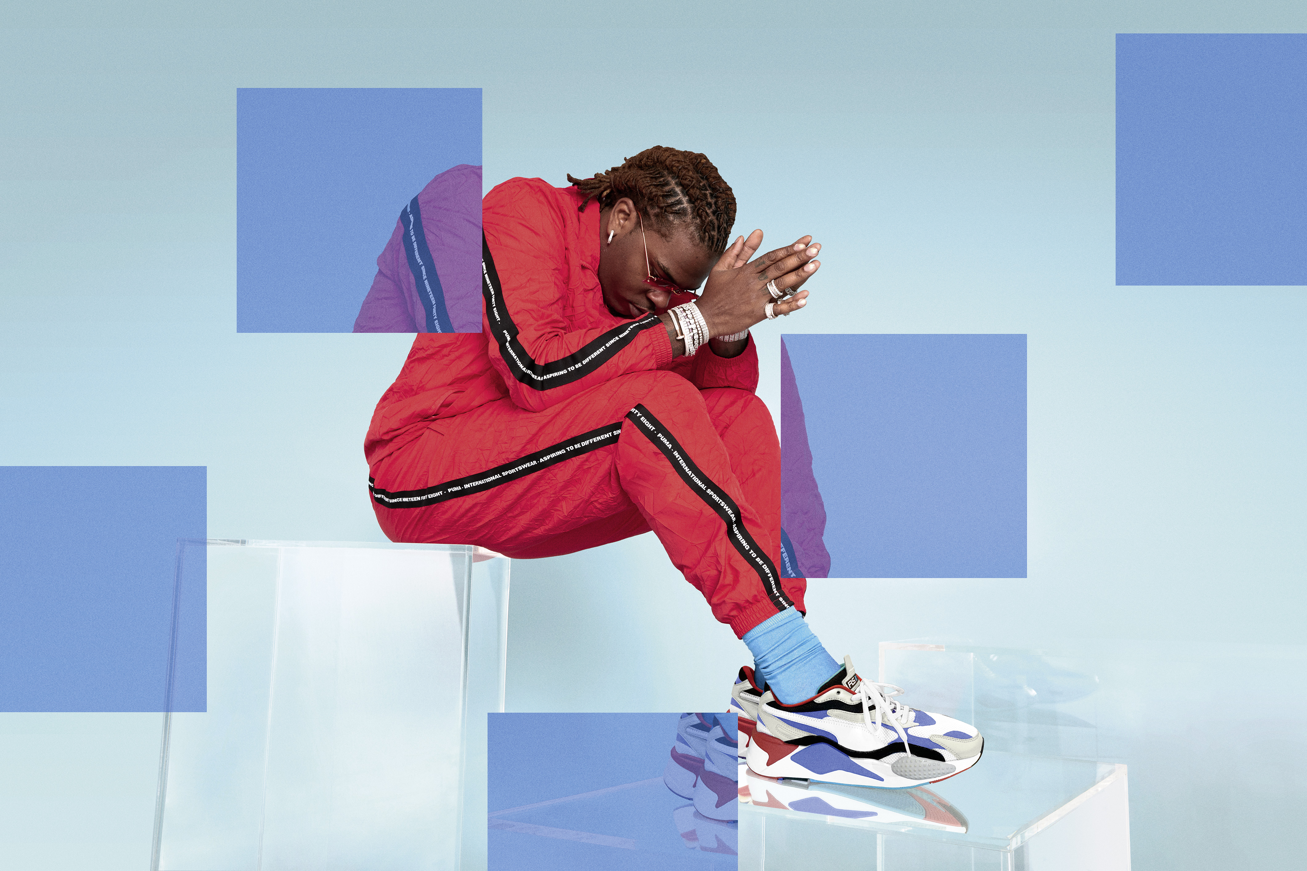 Puma x cheap gunna shoes