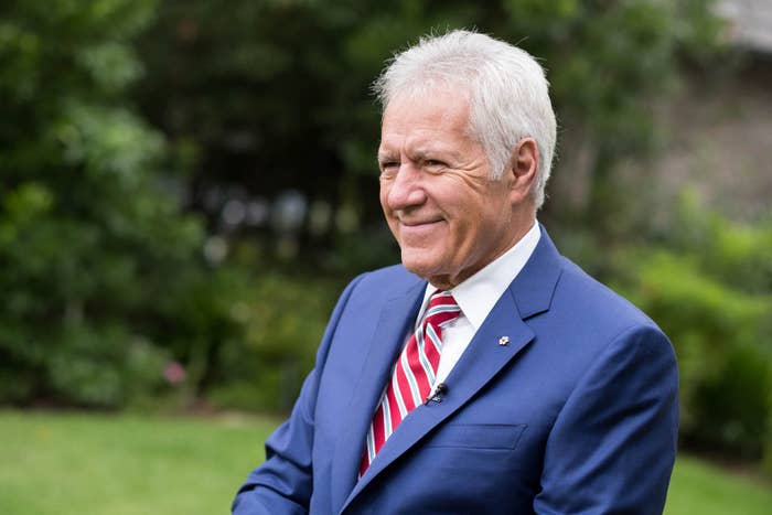Alex Trebek attends 150th anniversary of Canada&#x27;s Confederation at the Official Residence of Canada.
