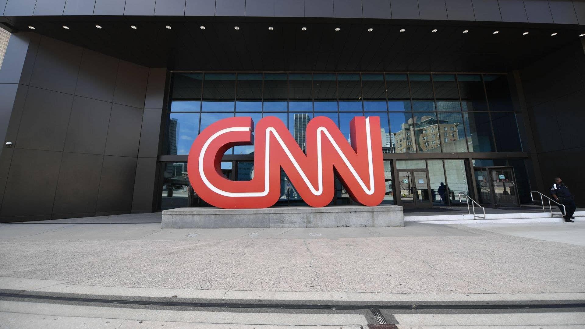 CNN sign at network's Atlanta headquarters