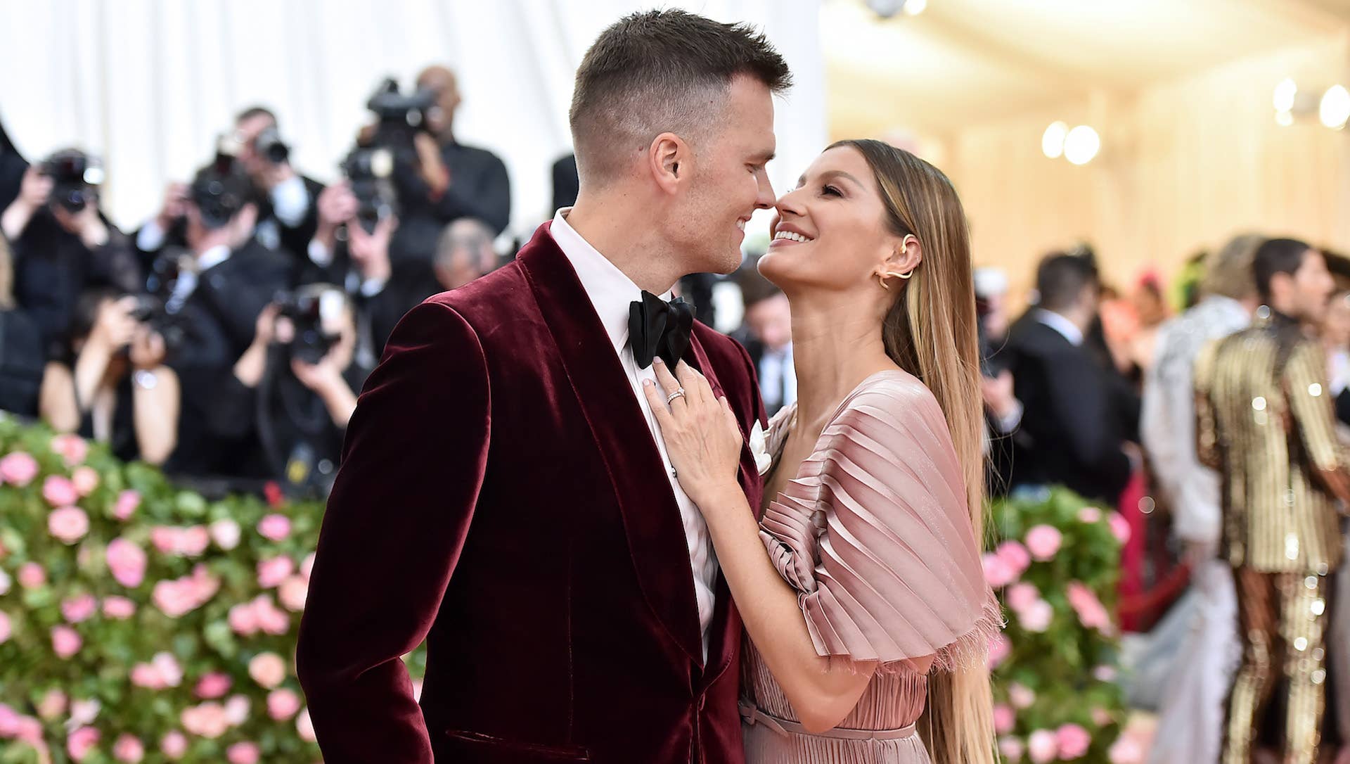 Tom Brady and Gisele Bündchen attend The 2019 Met Gala
