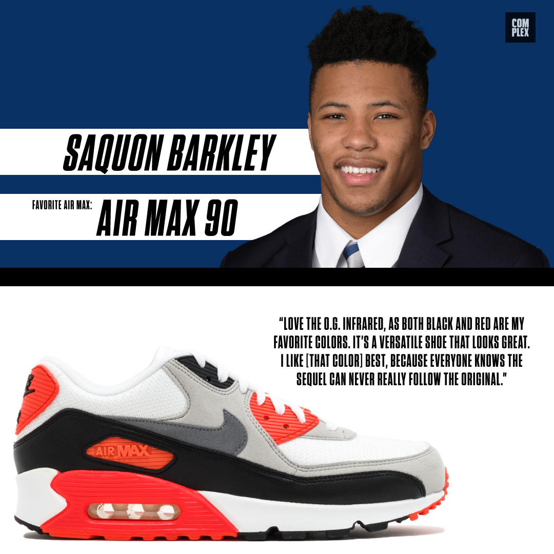 Saquon Barkley Air Max Day