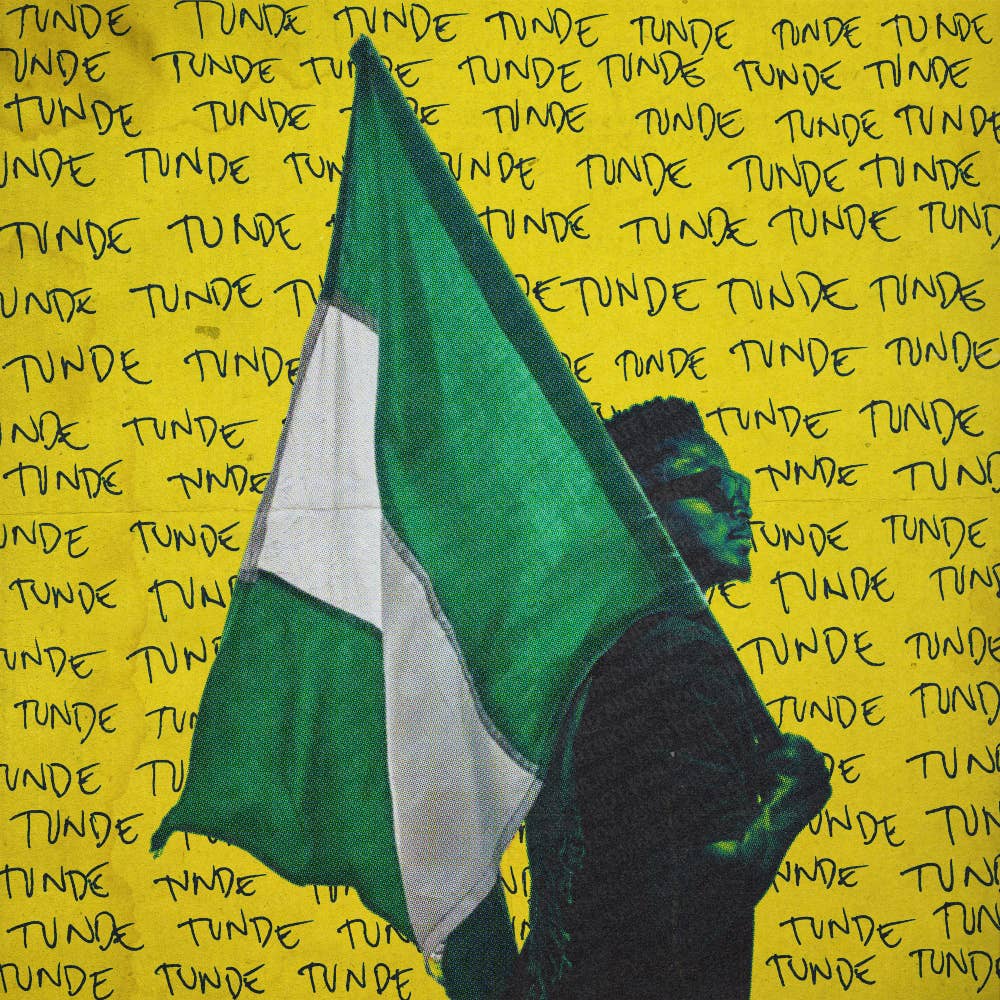Victor Tunde cover art for new single