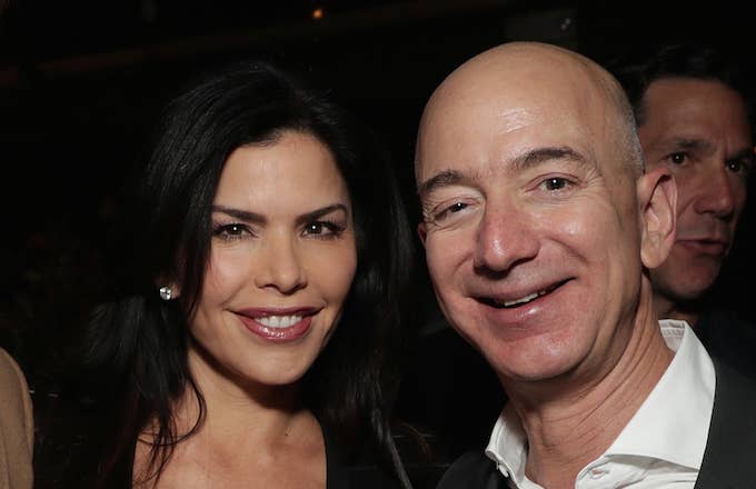 Jeff Bezos and Lauren Sanchez