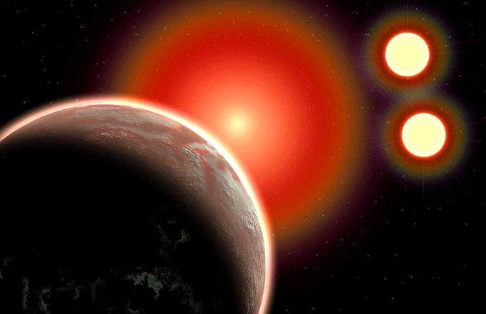 Proxima B Planet, Orbiting Proxima Centauri.