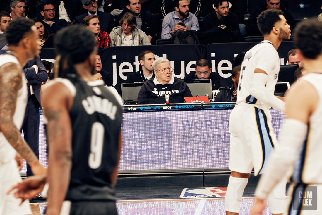 Herb Brooklyn Nets Scorekeepers Look Right Complex Original