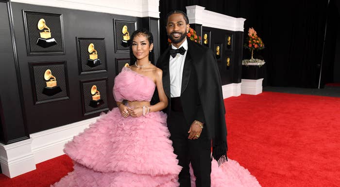 Big Sean and Jhene Aiko attend 63rd Annual Grammy Awards