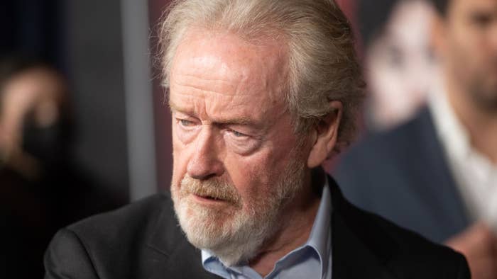 Ridley Scott attends the &quot;House Of Gucci&quot; New York Premiere