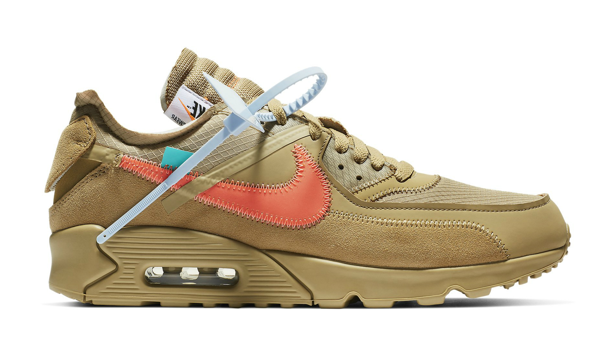 off white nike air max 90 desert ore aa7293 200 release date