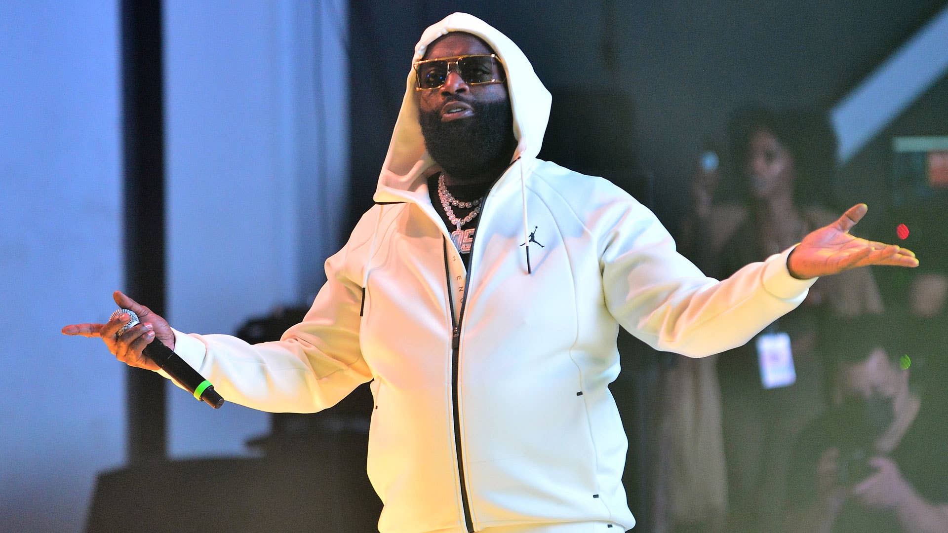 Rick Ross performs during "Ross the Bells."
