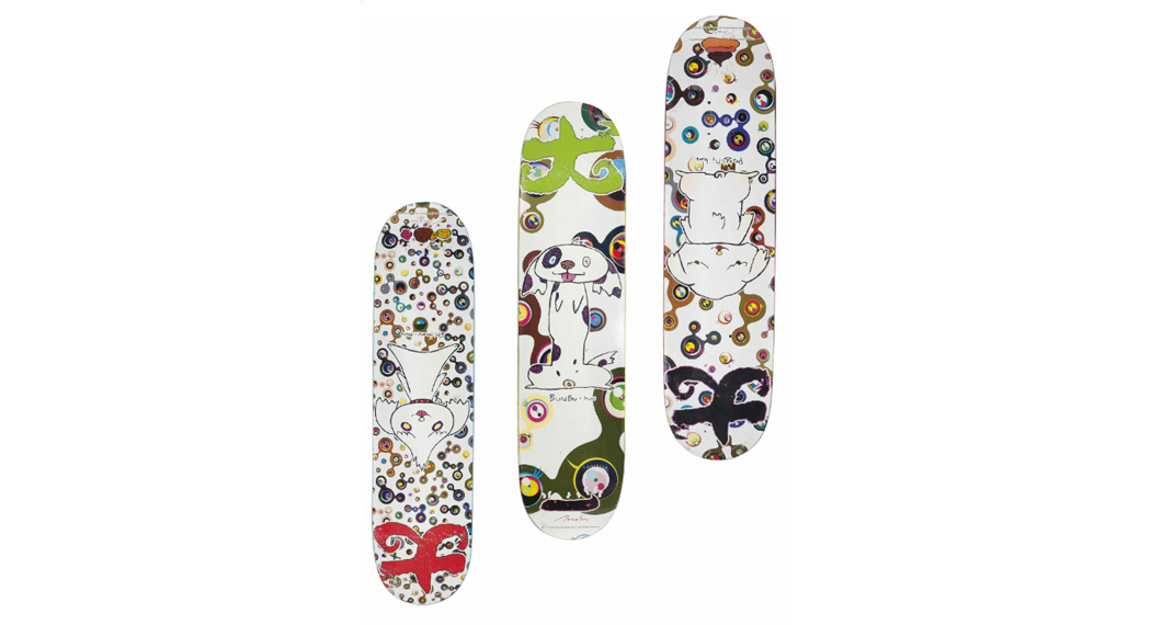 Takashi Murakami Skate Deck, 2007