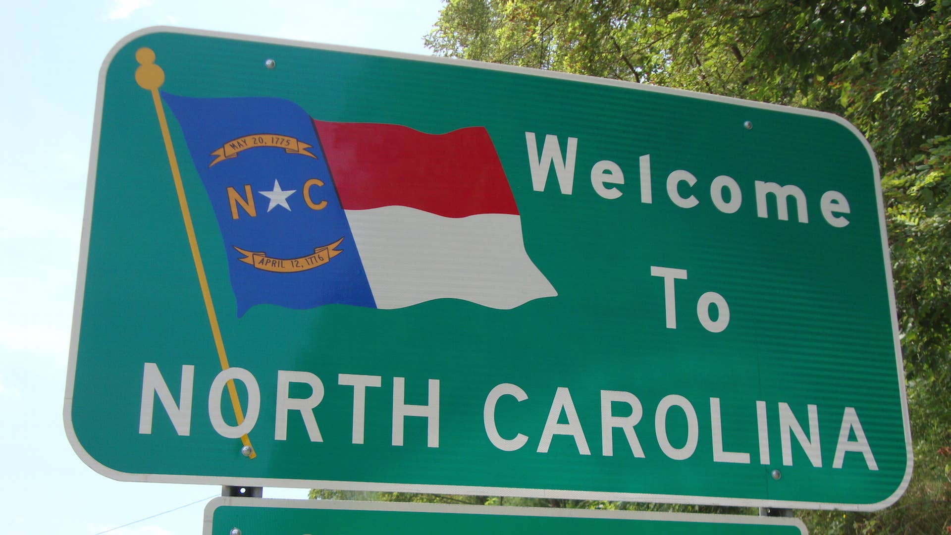As seen between Independence, Virginia and Sparta, North Carolina