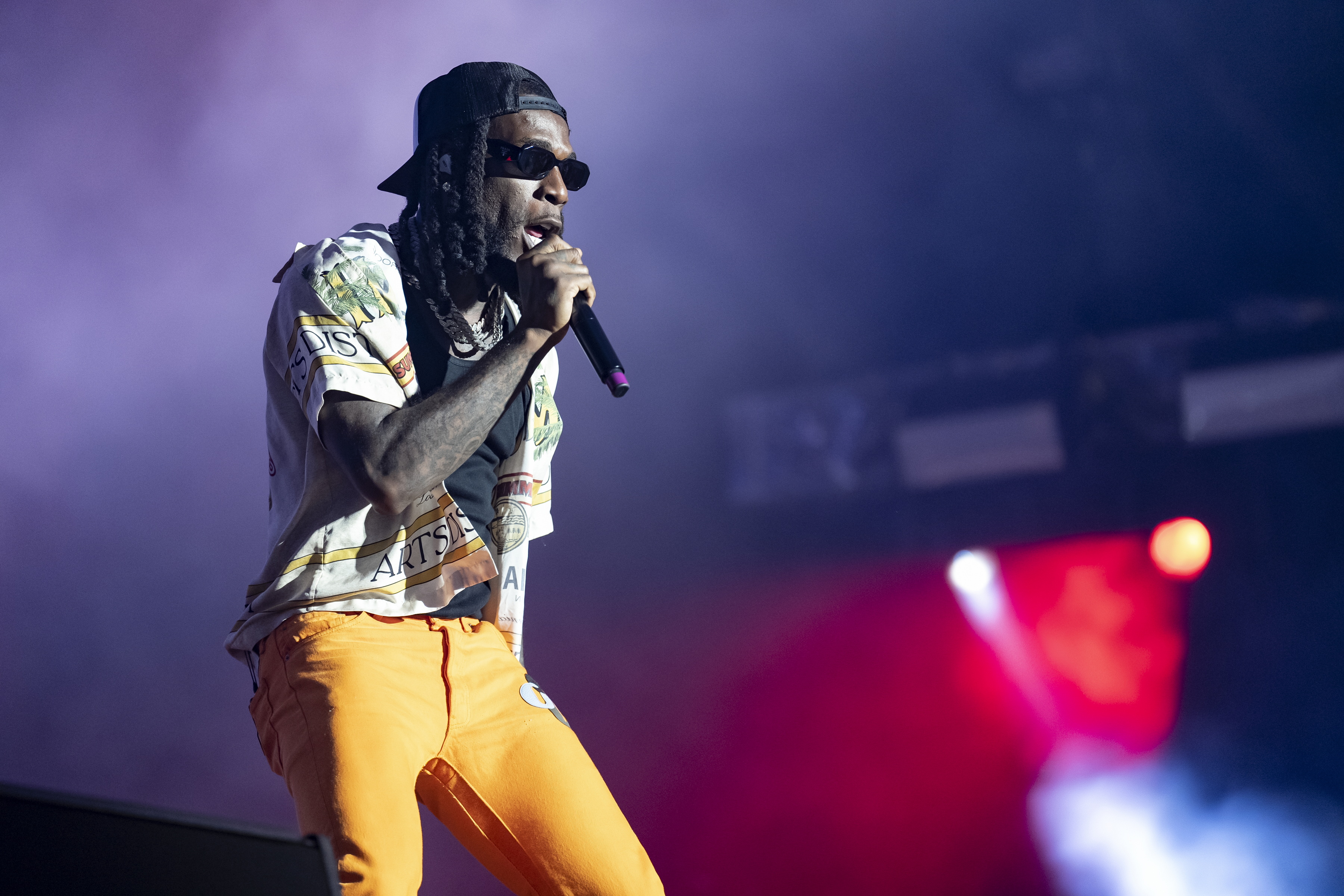 Burna Boy at Osheaga