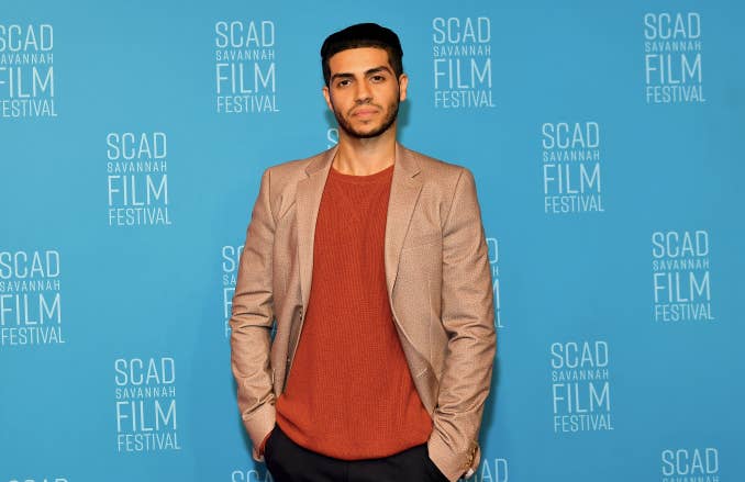 Actor Mena Massoud attends 22nd SCAD Savannah Film Festival