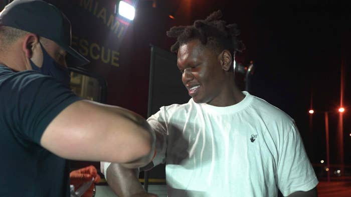 South Florida rapper Tafia being treated by City of Miami Fire Rescue