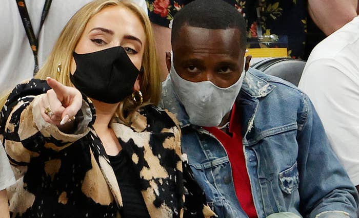 Adele and Rich Paul