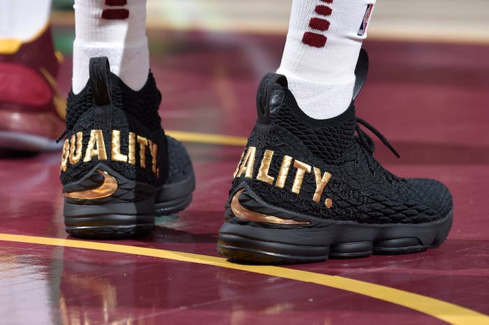 Nike LeBron 15 &#x27;Equality&#x27; PE