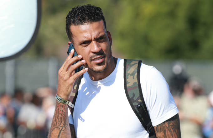 NBA player Matt Barnes attends Athletes vs. Cancer&#x27;s Celebrity Flag Football Game