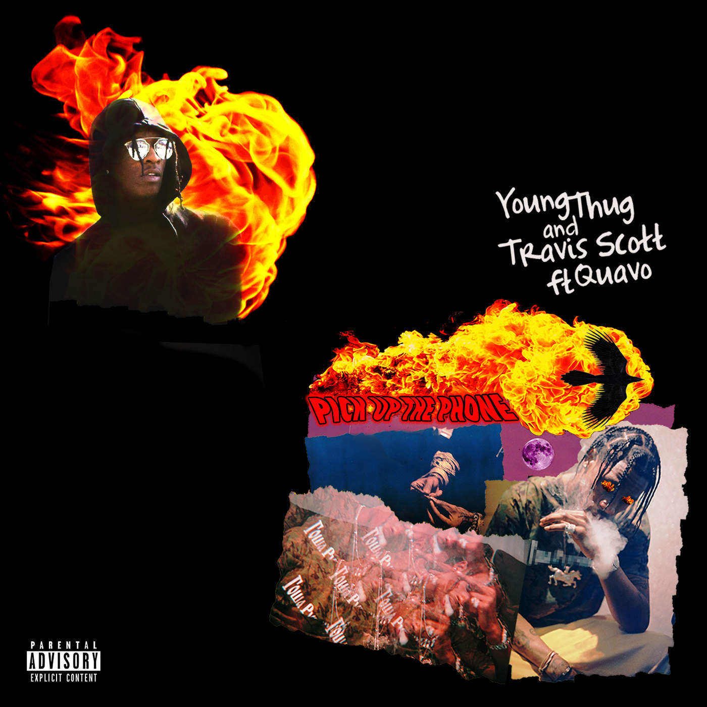 Travis Scott Young Thug Pick Up the Phone