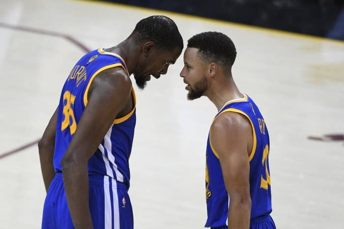durant and curry