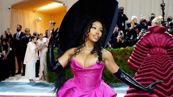 SZA attends The 2022 Met Gala Celebrating &quot;In America: An Anthology of Fashion&quot;
