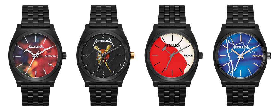 Nixon x metallica new arrivals