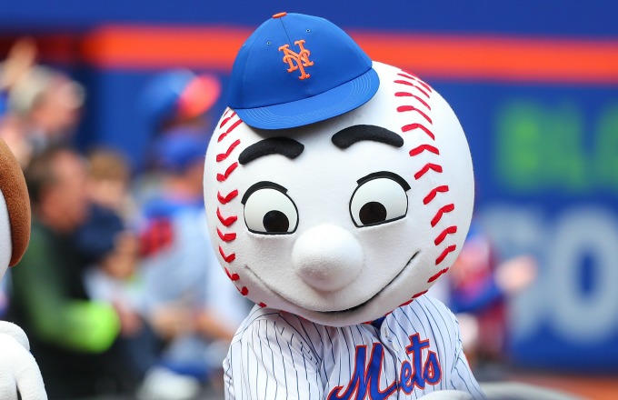 Mr. Met's Middle Finger