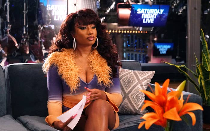 Megan Thee Stallion hosts 'SNL'