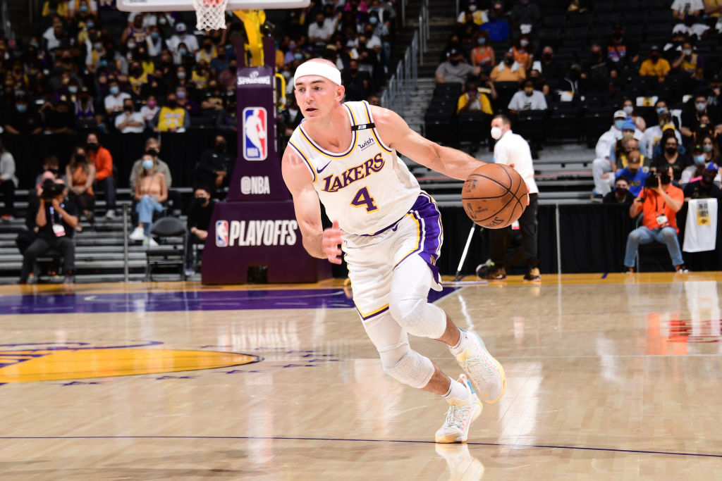 Alex Caruso Lakers Suns Playoffs 2021