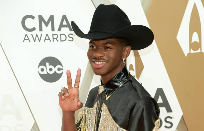Lil Nas X attends the 53rd annual CMA Awards