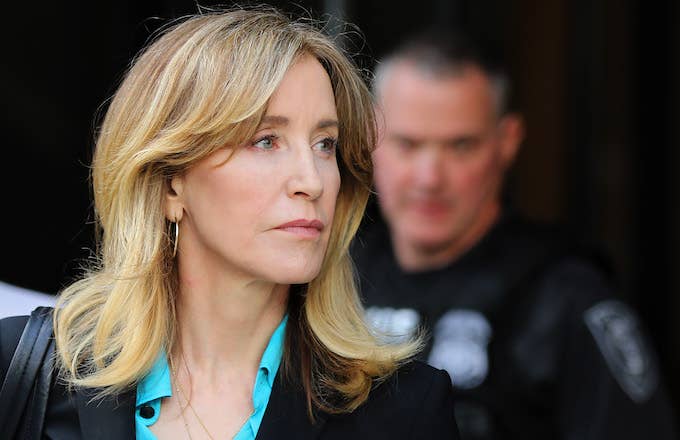 Felicity Huffman pleads guilty.