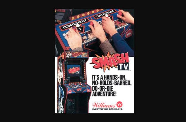 best arcade games 1990s smash tv