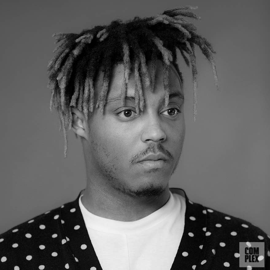 Juice WRLD on the set of Sneaker Shopping for Complex. Portrait by David Cabrera