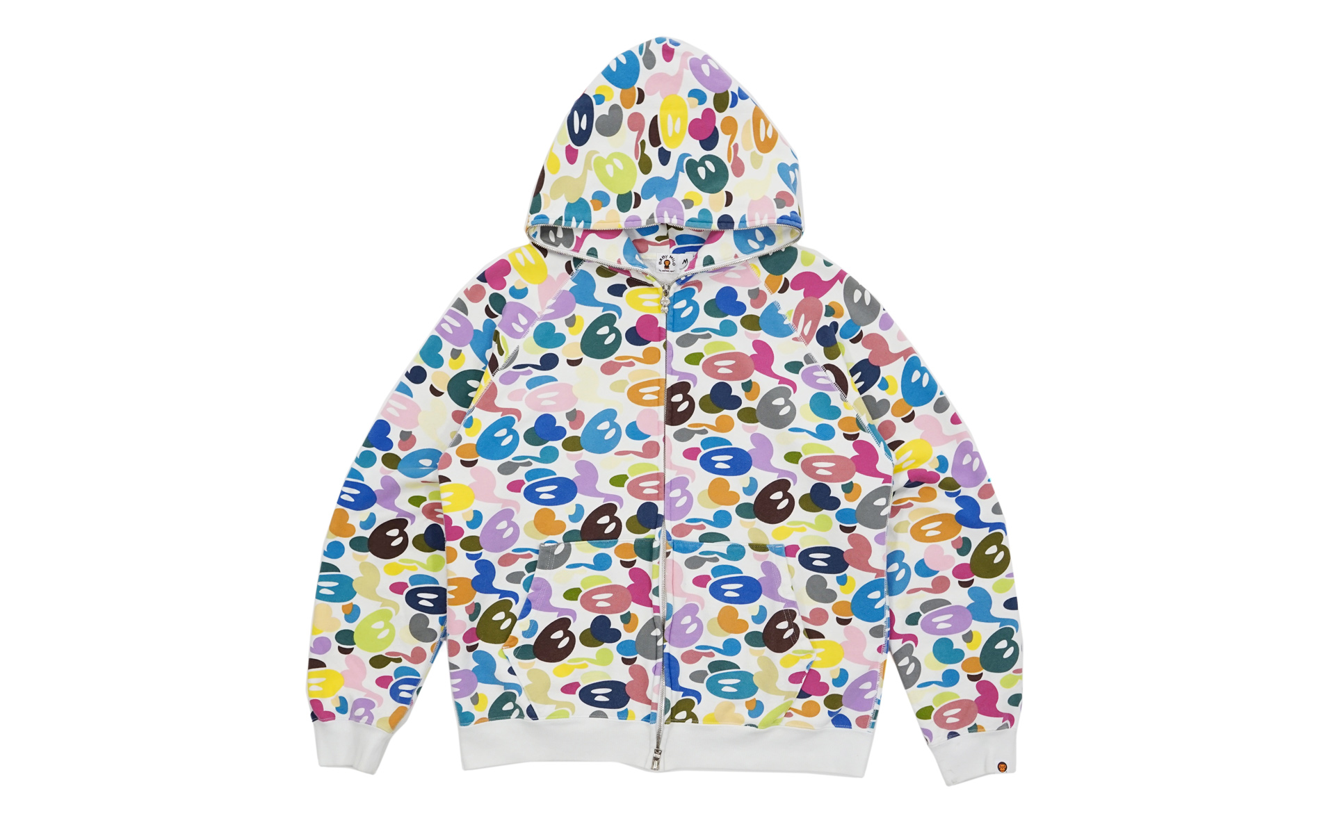 Bape Milo Multi Camo Full Zip Hoodie