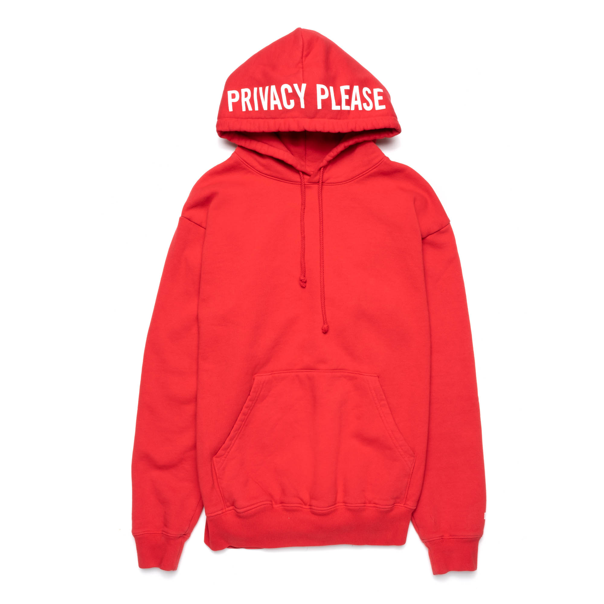 Standard Label Privacy Please Hoodie Red