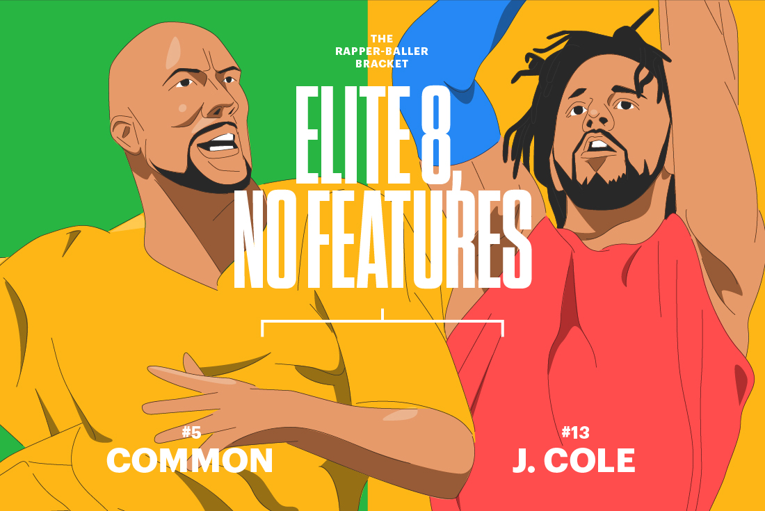 Common J Cole Rapper Baller Bracket Elite 8