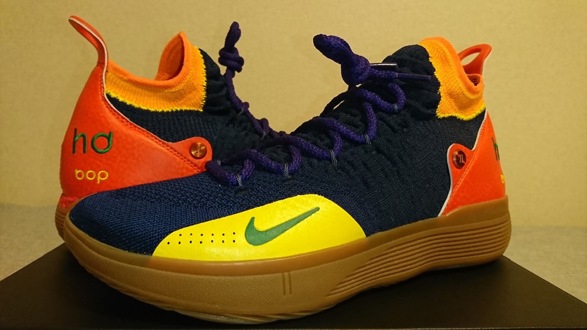 Kd 11 cheap yellow blue