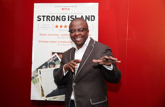 Yance Ford at a special screening of &#x27;Strong Island.&#x27;