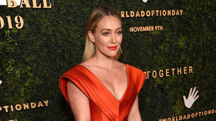 Hilary Duff attends the 5th Adopt Together Baby Ball Gala