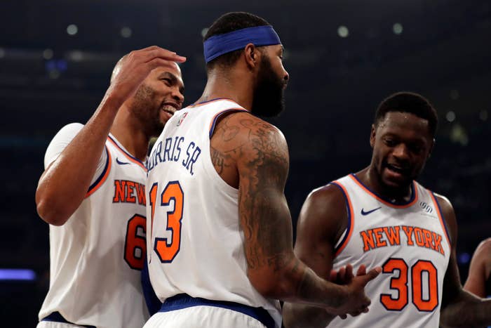 Taj Gibson Marcus Morris Julius Randle Knicks Cavs 2019 November