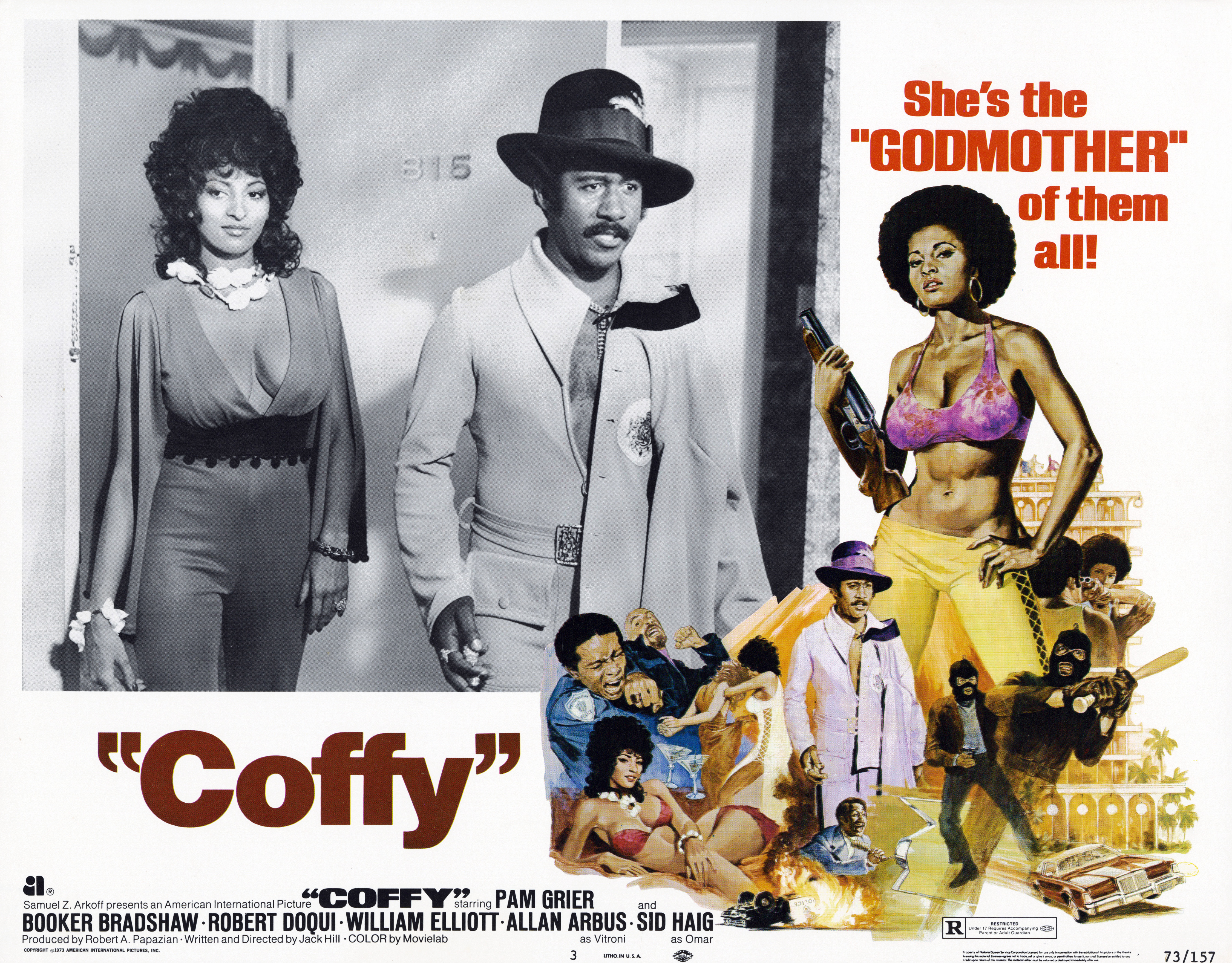 This is the lobby card from Coffy.
