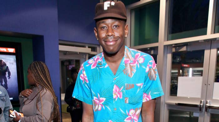 Tyler, the Creator pictured in April 2022