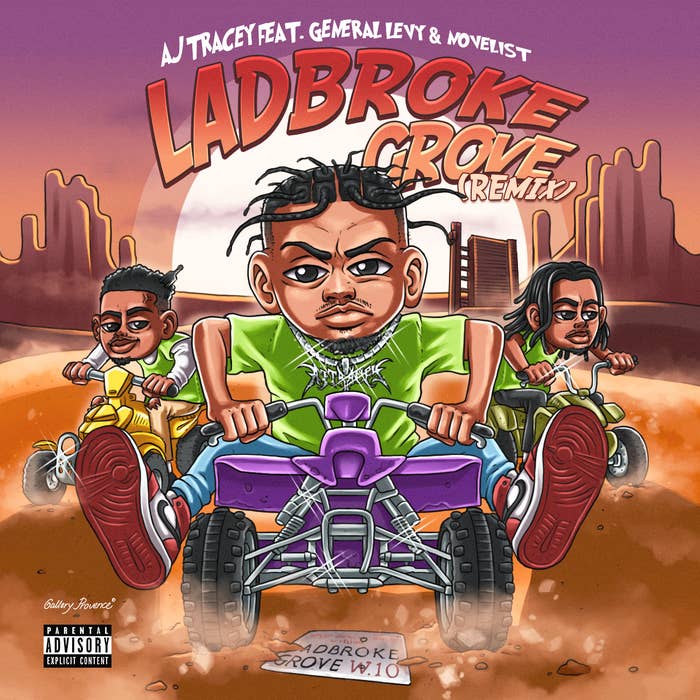 aj tracey novelist general levy ladbroke grove remix